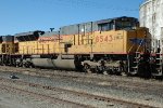 EMLX 8543, EMD SD90MAC-H, in storage on the KCS